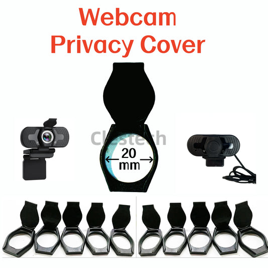 One-Click USB Webcam Privacy Cover - Anti-Hacking Camera Blocker for Logitech C922Pro, Razer & USB Streaming Camera,Easy Install