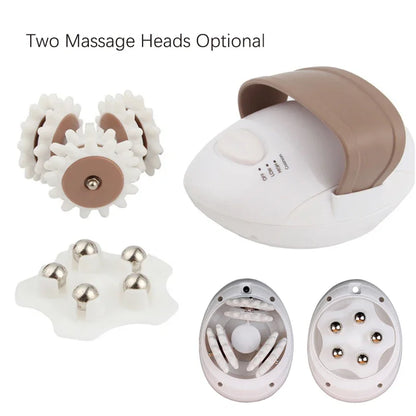 3D Electric Drum Body Slimming Massager Roller Anti-Cellulite Massage Device Fat Burner Machine Loss Weight Tool Relieve Muscle