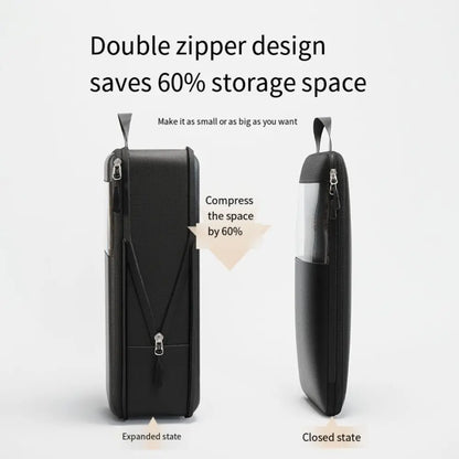 1/4Pcs Expandable Compression Packing Cubes Bag Multi-Sized Waterproof Travel Clothing Storage Bag Lightweight Dustproof