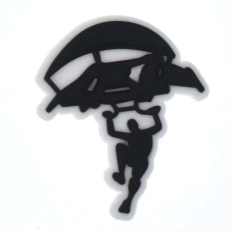 Fortnite Crocs Shoe Buckle Cute DIY Croc Charm Female Garden Shoes Decor Party Girls boys Gifts