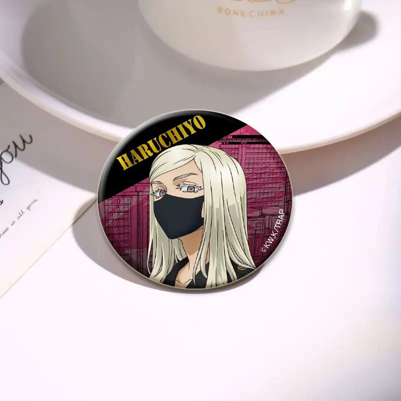 Fashion Accessories Anime Tokyo Revengers Brooches Backpack Clothes Accessories Decor Lapel Pin Badge for Fan's Collection Gift