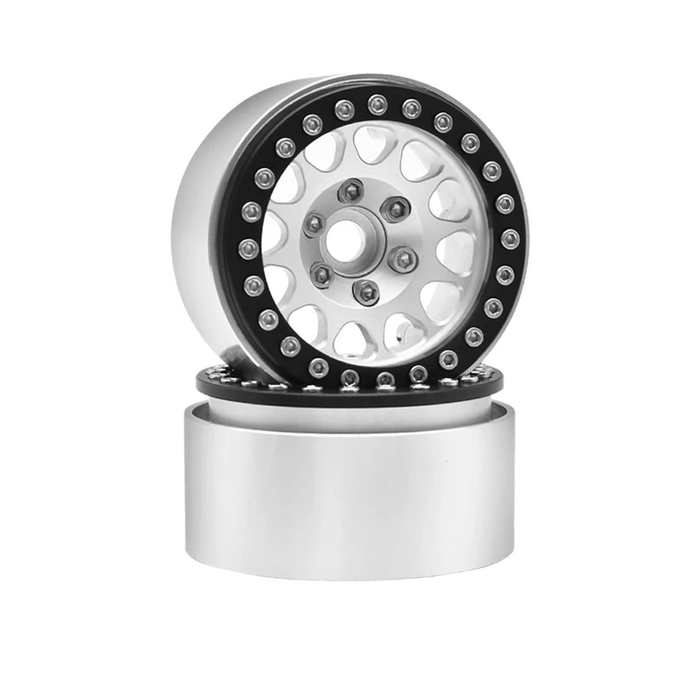 Metal 1.9 Beadlock Wheel Rim Hub for 1/10 Hsp Redcat Rc4wd WRAITH Tamiya Axial SCX10 D90 HPI RC Car Spare Part