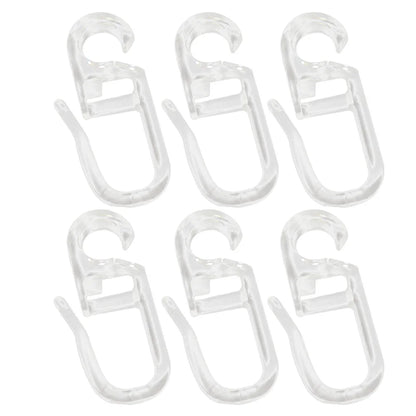 50Pcs Bed Curtain Special Hooks Curtain Accessories Curtain Hanging Ring Universal Curtain Sliding Curtains and Tulle