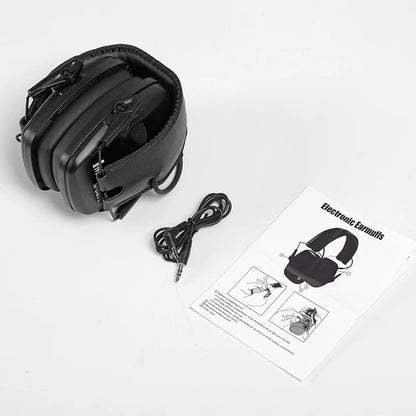 Electronic Damper Sports Shooting Earmuff Sports Shooting Impact Outdoor Anti-Noise Headset for HL Impact Sports