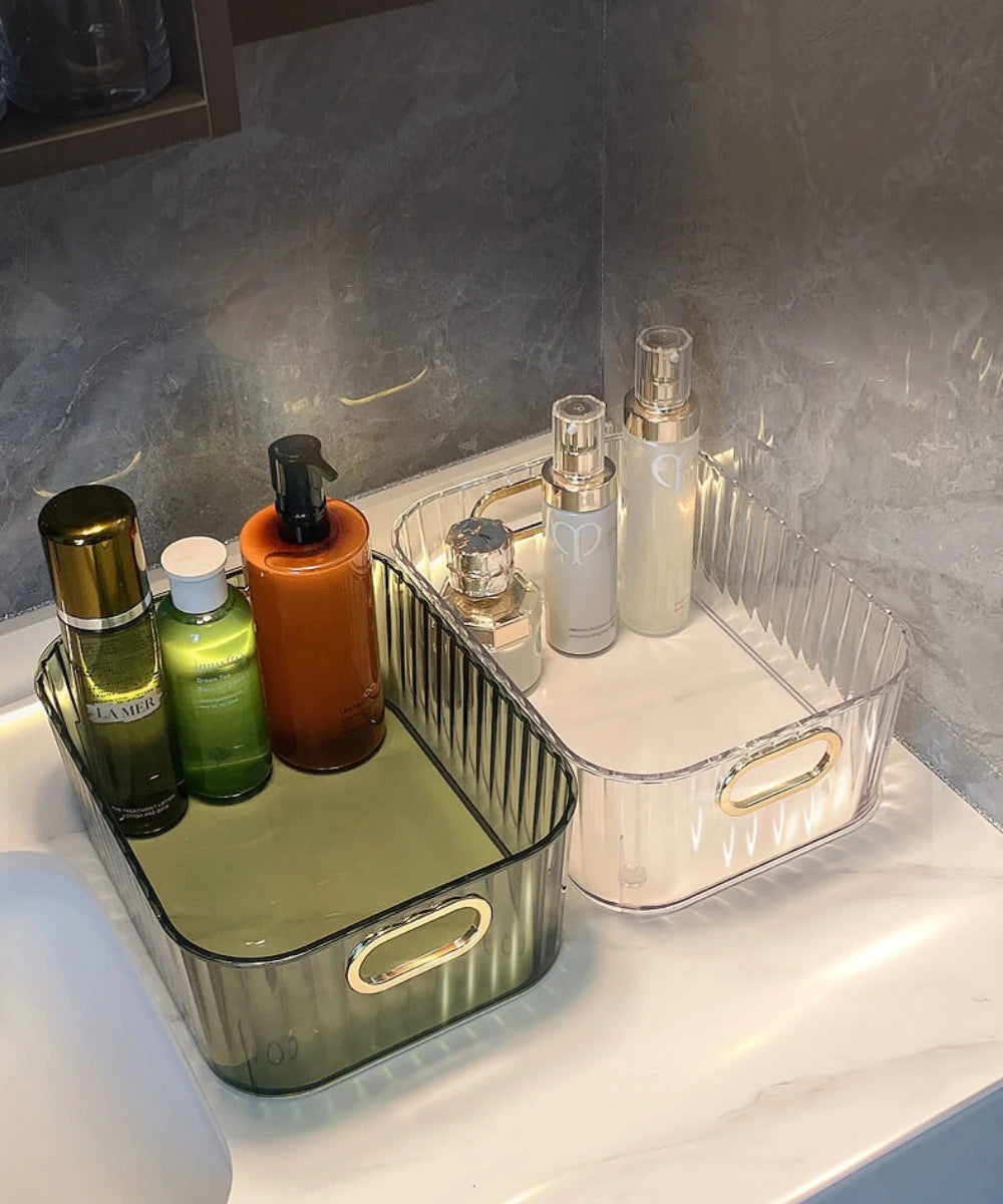 Desktop Cosmetics Storage Box, Desktop Cosmetics Storage Box, Clothing, Miscellaneous Items, Coffee Table, Snacks Storage Basket