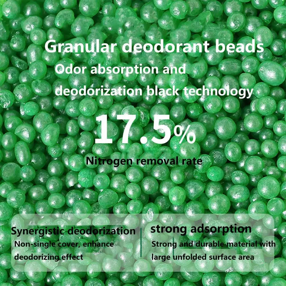 250ml Cat Litter Deodorant Beads For Kitten Toilet Artifact Pet Odor Activated Carbon Absorbs Cat Sand Stink Cleaning Supplies