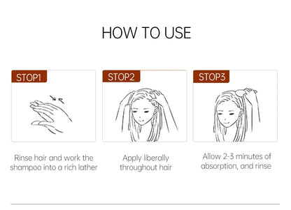 PURC 300ML Biotin Hair Shampoo Scalp Cleaning Nourishing Strengthen Roots Shampoos Hair Care Products for All Hair Types