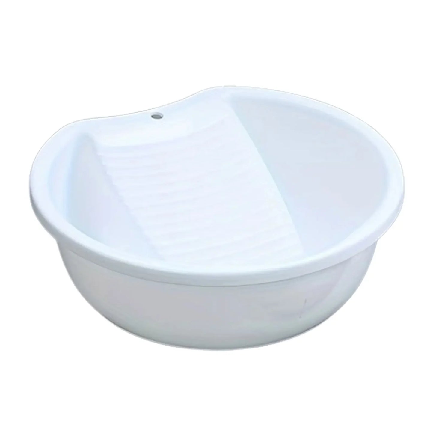 Washboard Basin Convenient Non Slip Plastic Washboard Washing Clothes Laundry Basin for Clothes T Shirts Blouses Socks Hand Wash