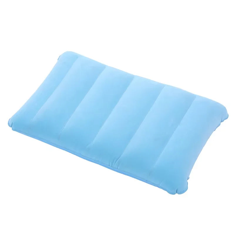 Camping Pillow Travel Inflatable Pillow Air Cushion Pillows Outdoor Climbing Hiking Sleep Cushion Square Lnflatable Pillows