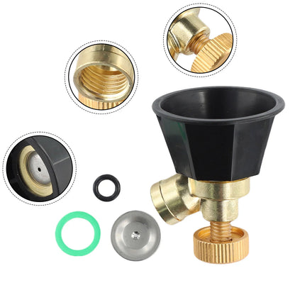 Agricultural Atomization Nozzle Alloy Adjustable Black Agricultural Sprinkler Head Garden Sprayers
