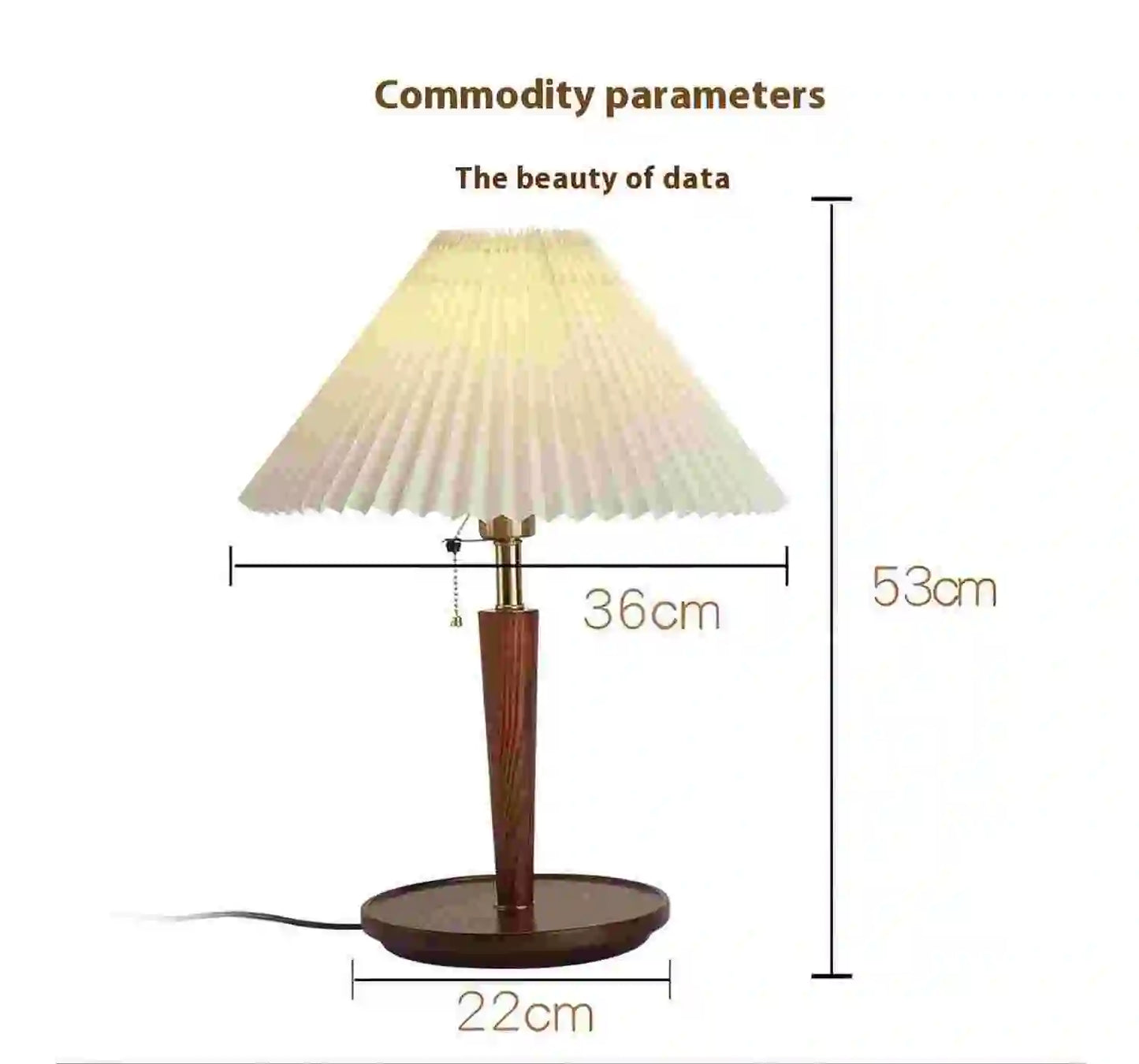 Bedroom bedside lamp, InS-style homestay retro decorative lamp, internet-famous red light, simple study