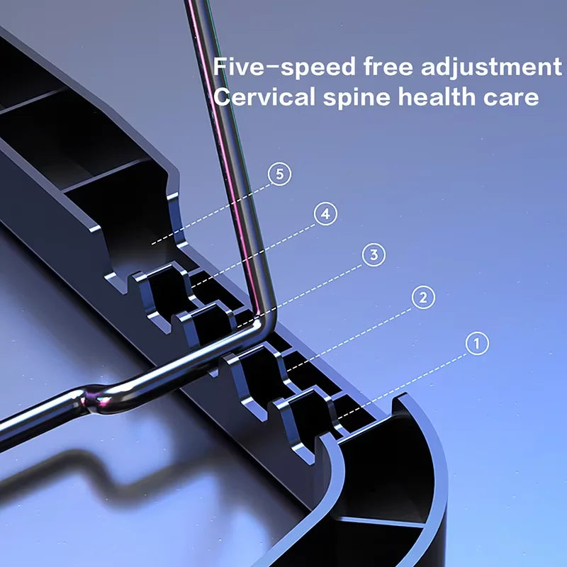 Laptop Cooling Pad,Laptop Cooler with 4 Quiet Fans for 12"-17" Computer,Gaming Laptop Fan, Height Adjustable Laptop Cooling