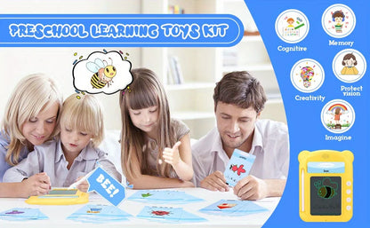 Educational Learning Talking Flash Cards Kindergarten Kids English Language Electronic Audio Book Learn English Words Toys Gifts