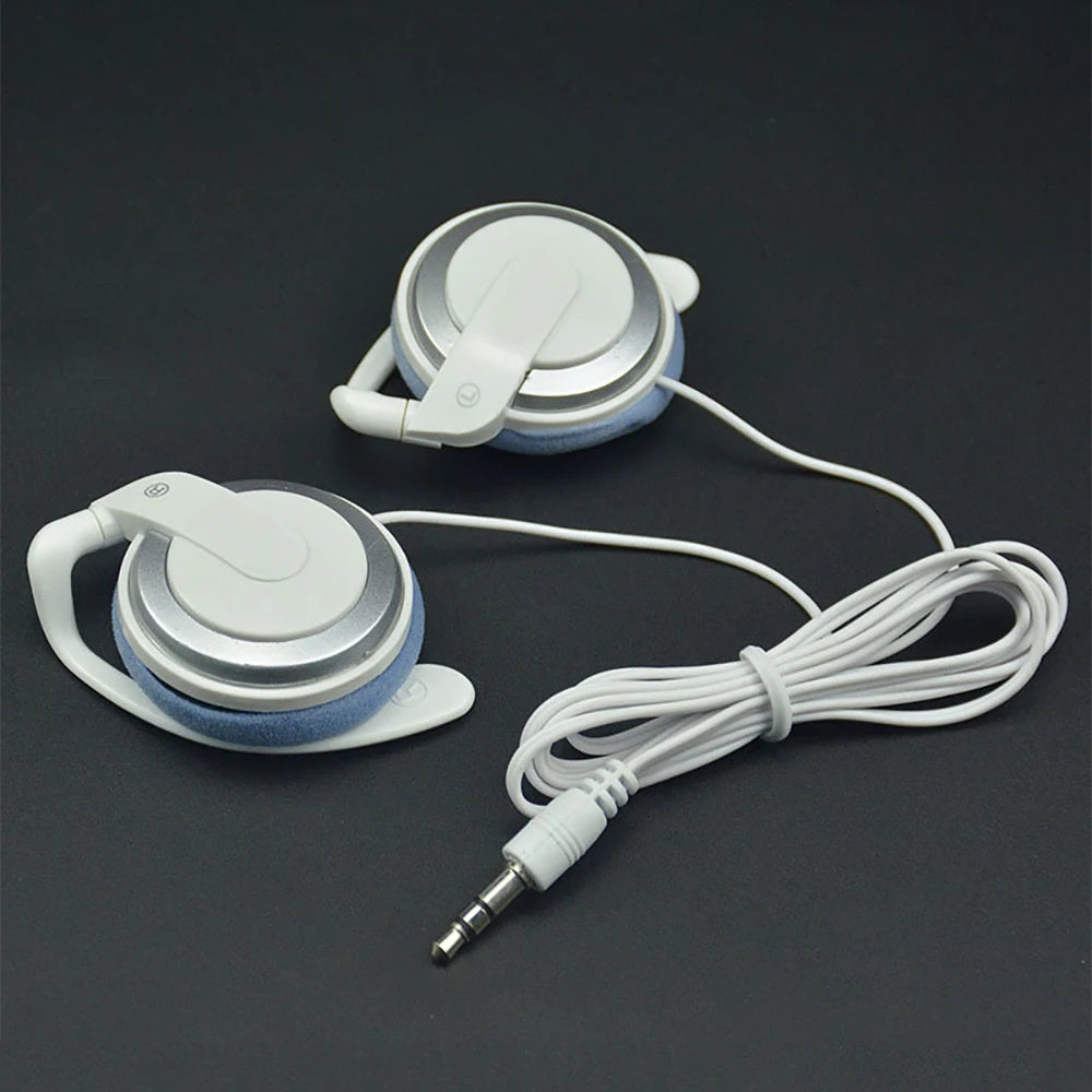 Fashionable Q50 Simple Ear Hook Headset Game Headset Music Headset Running Sports Wired Headset for MP3 4 Phone Computers