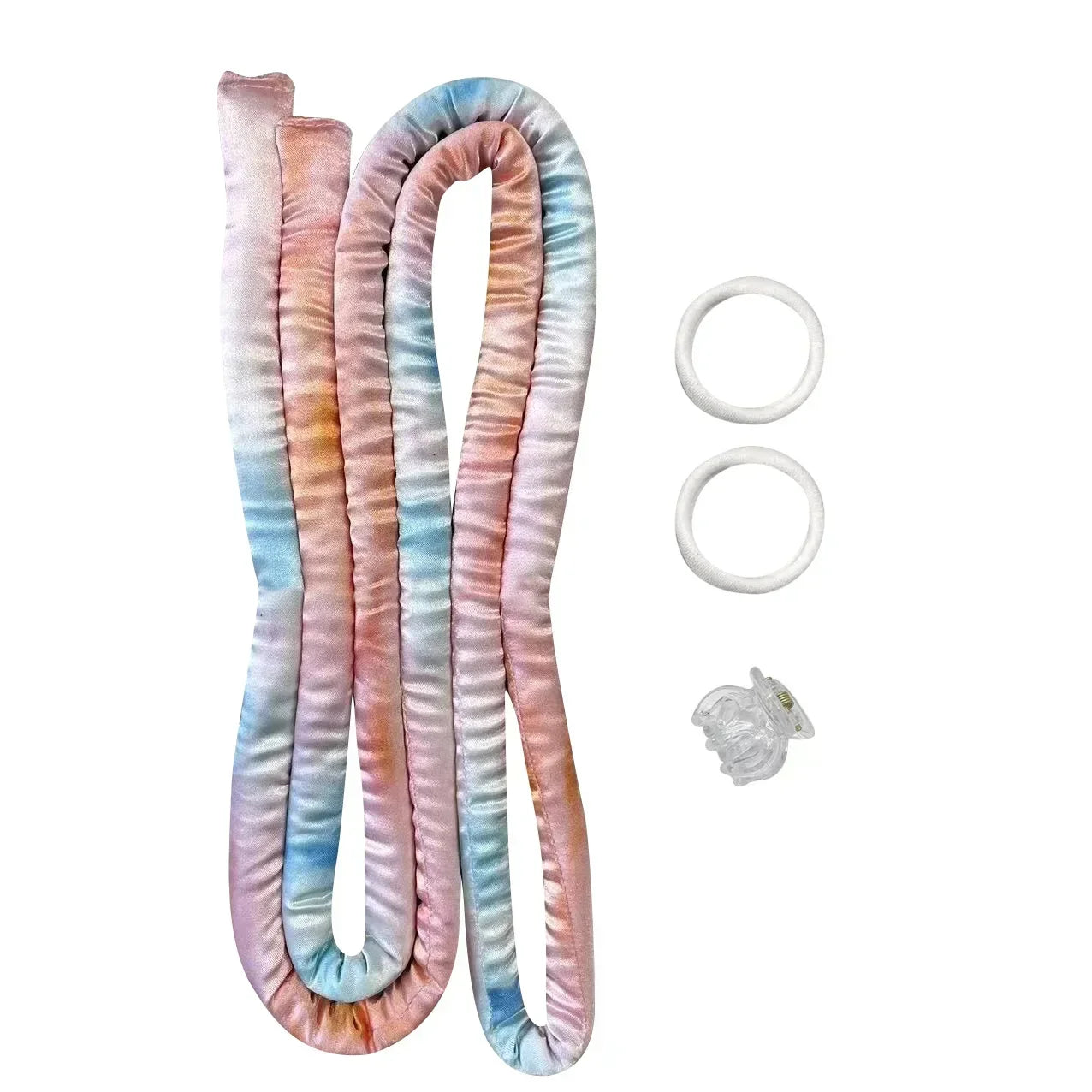 Heatless Curling Rod Headband Soft Hair Curlers No Heat Hair Rollers Lazy Silk Curls Sleeping Headband Ties Hair Styling Tools