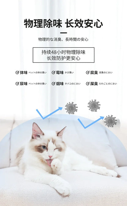 Pet Deodorant Cat Dog Odor Cleanse Spray Cat Litter Cat Urine Deodorant Biological Enzyme Decomposer Non-disinfectant Spray