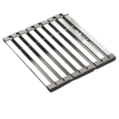 Roll up Dish Drying Rack Over The Sink for Kitchen Portable Aluminum Dish Rack Foldable Dish Drying Racks No rust No mildew New