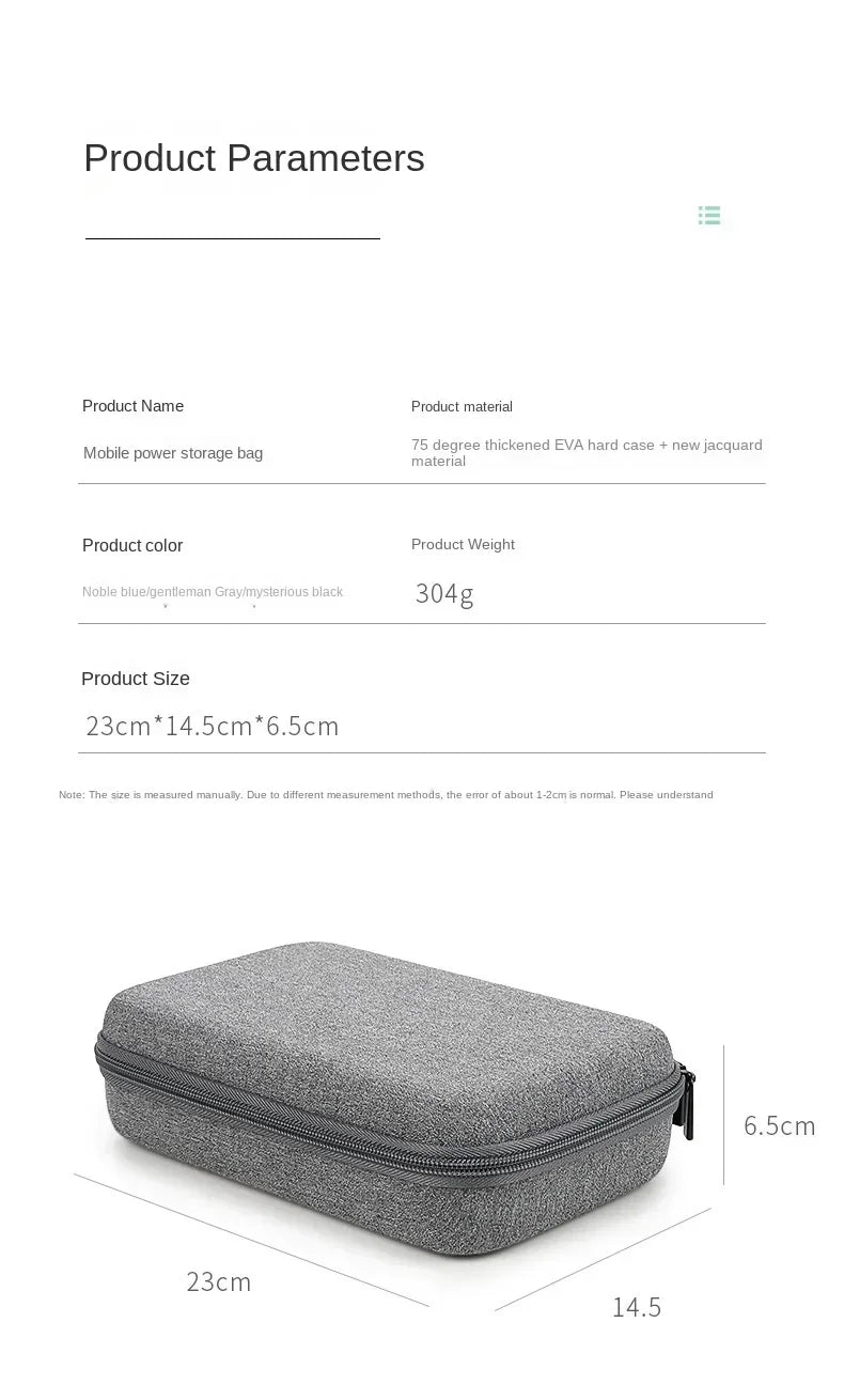 Large Capacity Travel Electronics Accessories Organizer Tablet Hard Disk Cable Portable Storage Bag EVA Airbag Travel Bags