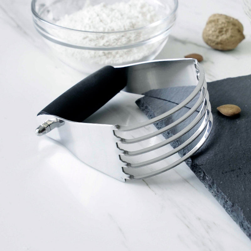 New Manual Dough Blender Baking Tool Pastry Blades Flour Mixer Stainless Steel Anti Slip Chef Pastry Cutter Kitchen Accessories