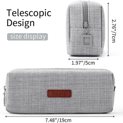 Pencil Case Student Pencil Pouch Cosmetic Bag Office Stationery Korean Organizer For Student School Supplies