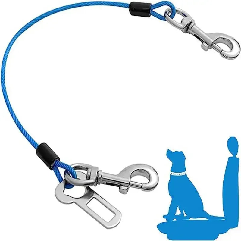 1Pc Chew-Proof Dog Car Harness Durable,Comfy & Secure Seat Belt for Small/Medium Dogs-A Pet Travel Essential