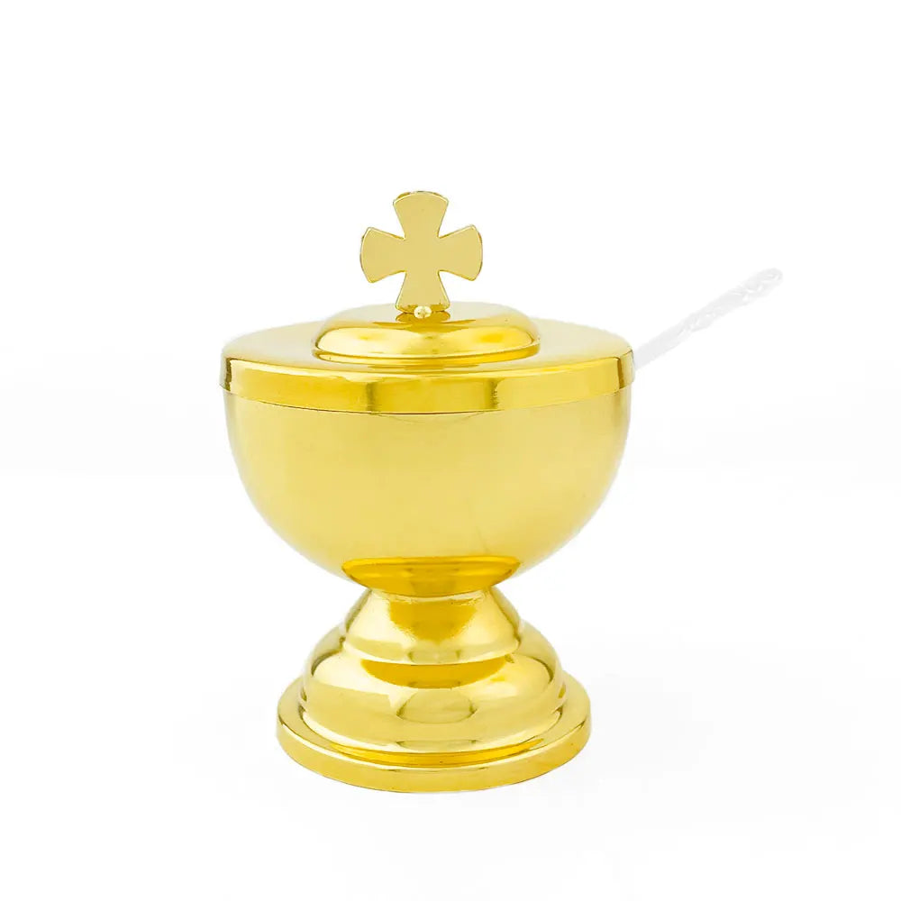 Mass Supplies Holy Water Cups Gold-plated Worship Supplies Church Decorations Church Memorabilia Religious Memorabilia
