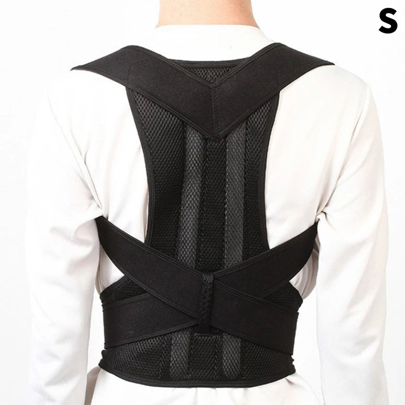 Posture Corrector for Men and Women Back Posture Brace Clavicle Support Stop Slouching and Hunching Adjustable Back Trainer