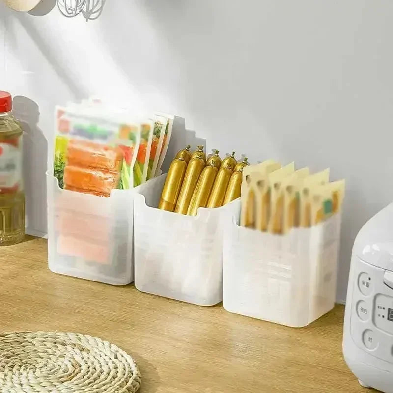 Wholesale Refrigerator Storage Boxes Kitchen Fruit Vegetable Fresh-keeping Box Fridge Side Door Container Organizer Accessories