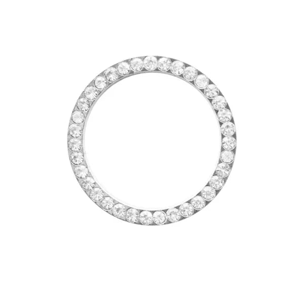 Car One-Click Engine Start Stop Switch Button Cover Crystal Rhinestone Cover Protector Ring Hand-set Sticker Decoration