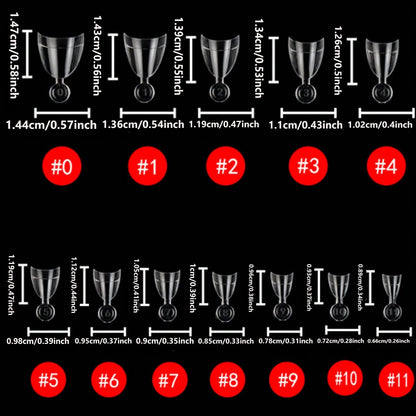 240PCS Short Almond Nail Tips Soft Gel Pre-Shaped Acrylic Nail Tips Half Matte Full Cover Nail Tips Clear Gelly Press on Nail