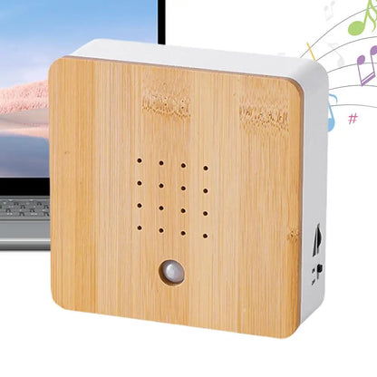 Bird Singing Speaker Versatile Smart Noise Machine Motion Sensor Singing Bird Box Smart Animal Noise Machine For Bedroom