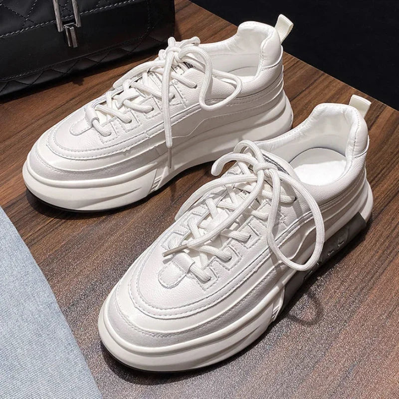 Sports Shoes For Women 2024 White Low Fashion Casual Flat Sneakersy Autumn Hit Spring Without Heel Womens Shoe Stylish New