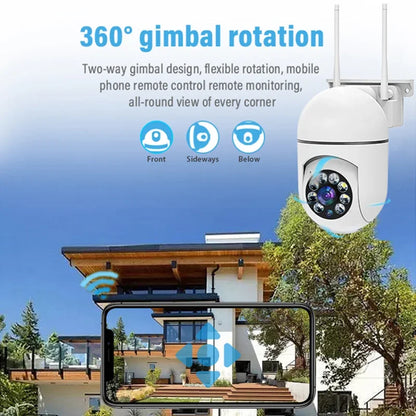 IP Camera A7 Wireless Monitoring Camera 360 Degree Intercom 1080P Home Security Camera Remote HD Night Vision Camera