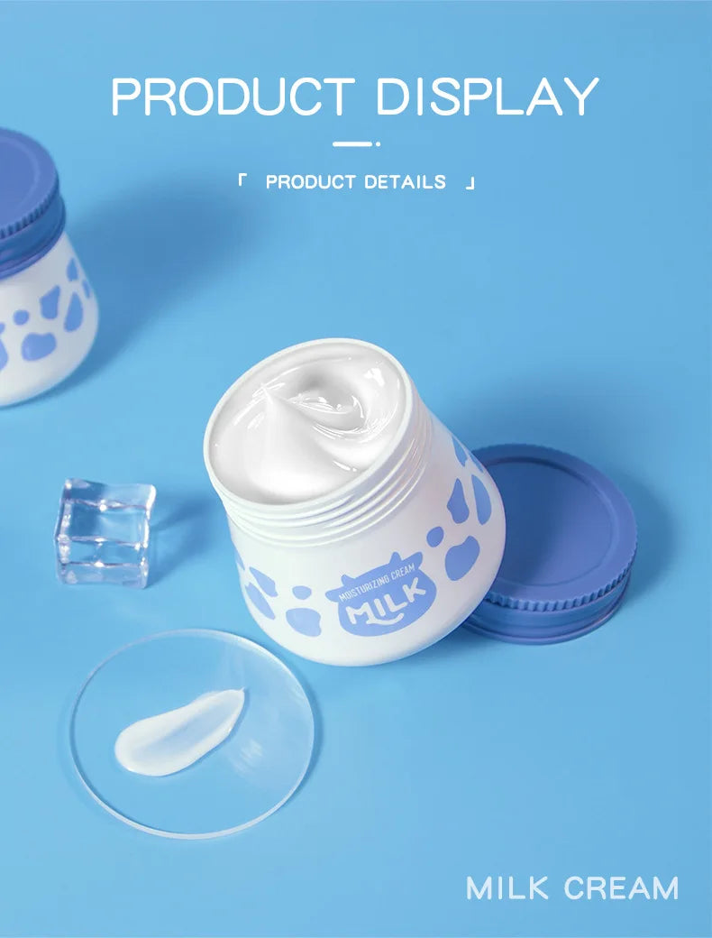 LAIKOU Milk Face Carem  Moisturizing Nourish Creams Beauty Aintenance Face Skin Care  Cosmetics ﻿55g