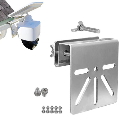 Gutter Mount Bracket for Eufy Security SoloCam S340/SoloCam E30, Solar Security Camera Mount