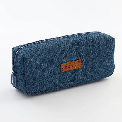 Pencil Case School Supplies Large Capacity Pencil Pouch Estuches Basic Pen Case Trousse Scolaire Kawaii Stationery Pencilcase