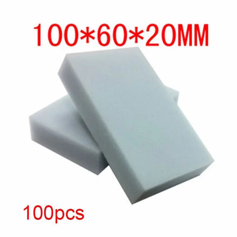 50/100pcsMagic Sponge Gray Melamine Sponge Eraser Cleaning Tools Multi-Functional Cleaning Sponges Kitchen Tool