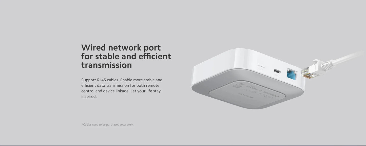 Xiaomi Smart Home Hub 2 Zigbee 3.0 Smart Gateway Wifi 5/2.4GHz Bluetooth Mesh Dual-band Wi-Fi Remote Control Mi Home APP