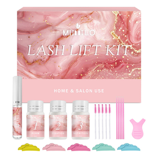 Lash Lifting Kit and Brow Sculpting and Defining Kit, curl perms and volumize lashes, for salon and home use, lasts 6-8 weeks