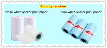 Kids Instant Camera Print Camera For Children Camera 1080P HD Digital Camera Photo Paper Child Toy Camera For Christmas Gift