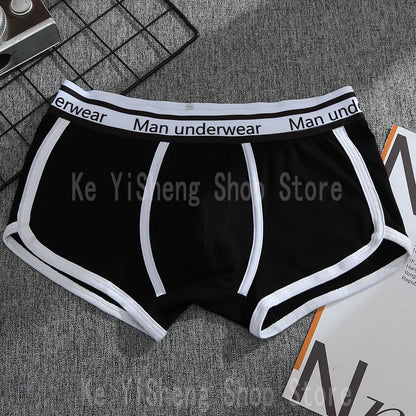 Men's Sports Boxing Shorts Underwear S M L XL Breathable Fitness Sports Men's boxers underwear Boxers Comfortable