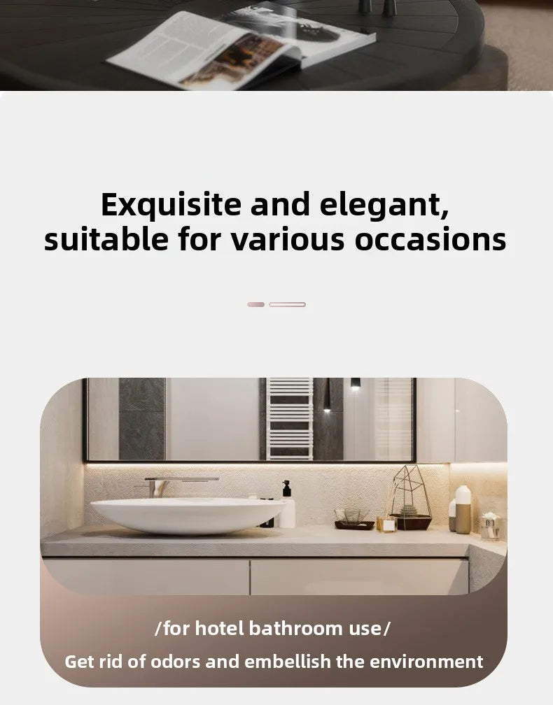 New Auto Spray Diffuser: Smart Timer 5 Adjustable Mists! Home Office Aromatherapy Air Freshener Quiet & Easy Difusor De Aroma