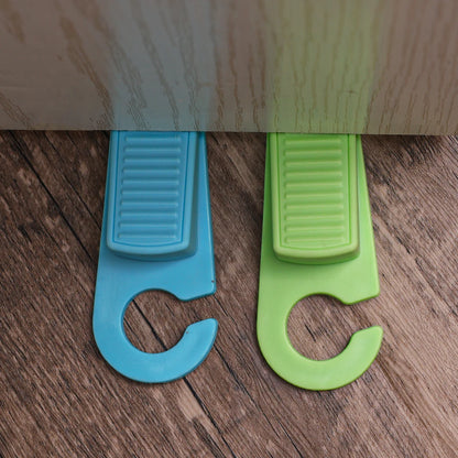 Door Stopper Floor Slanted Wedge Floor Stackable Stops Indoor Door Stopper Duty Rubber Floor Stop Prevents Doors From Closing