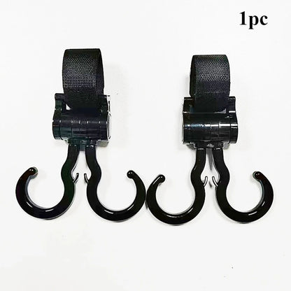 1/2PCS Baby Bag Stroller Hooks Infant Organizer Bag Hanger Stroller Accessories Large Hook Shopping Prop Multifunction Pram Hook