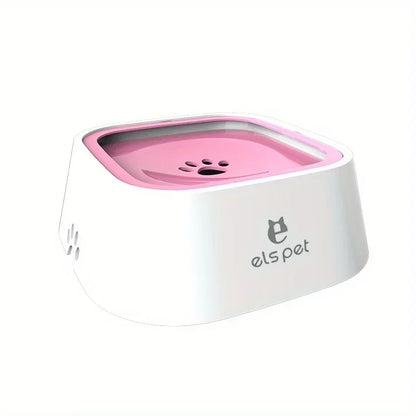 Dog Water Bowl Dog Feeders Slow Water Feeder No-Spill Pet Bowl Slow Feeder Dish Drinking Water Dispenser Dog Supplies