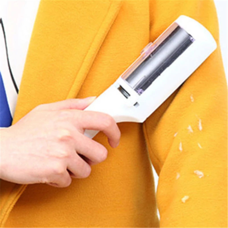 Clothing Dust Hair Removal Roller Cleaner Brush Suction Sweeper For Home Travel Portable Coat Cleaning Lint Sticking Roller
