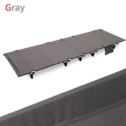 Outdoor Lightweight Folding Bed Portable Camping Bed Simple Military Bed Accompanying Lunch Bed Camping Simple Leisure Bed