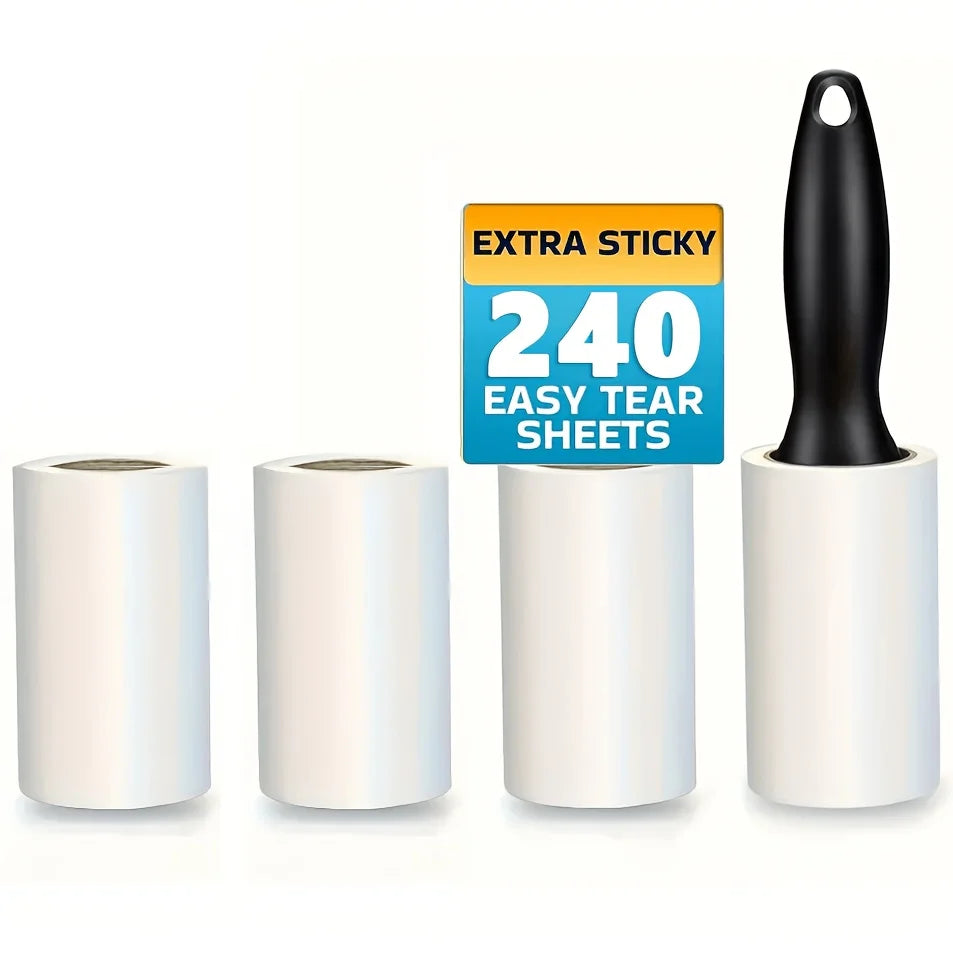Ultra Sticky Lint Roller for Eliminating Pet Fur-Ideal for Furniture,Clothing &Carpets|Tool for Cleaning Pet Hair Hair Adhesive