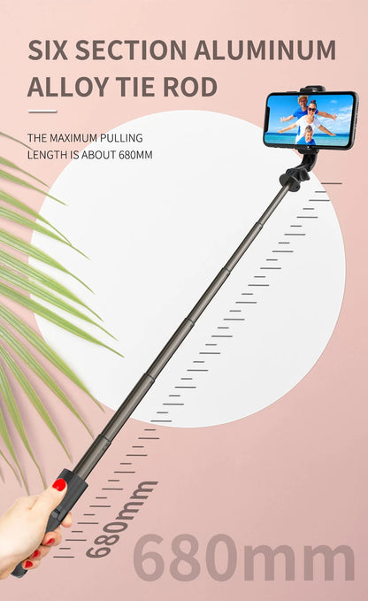 Xiaomi Selfie Stick 1m with Wireless Bluetooth LED Fill Light Extended Tripod with Remote Shutter for Android IOS Cellphone