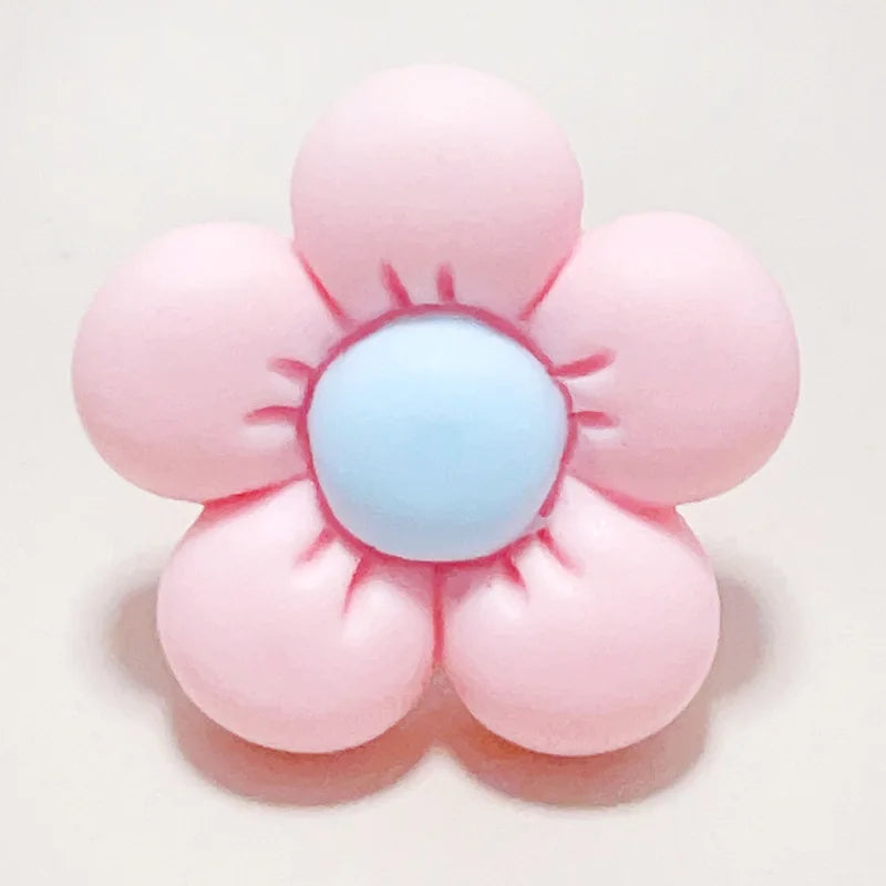 10pcs Set Shoes Decoration For Crocs Three-dimensional Flowers Shoes for Women DIY Shoe Accessories